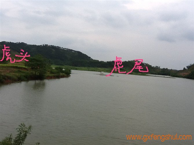 2012年5月13.14日，带领弟子在橫县为顾客寻找风水宝地
